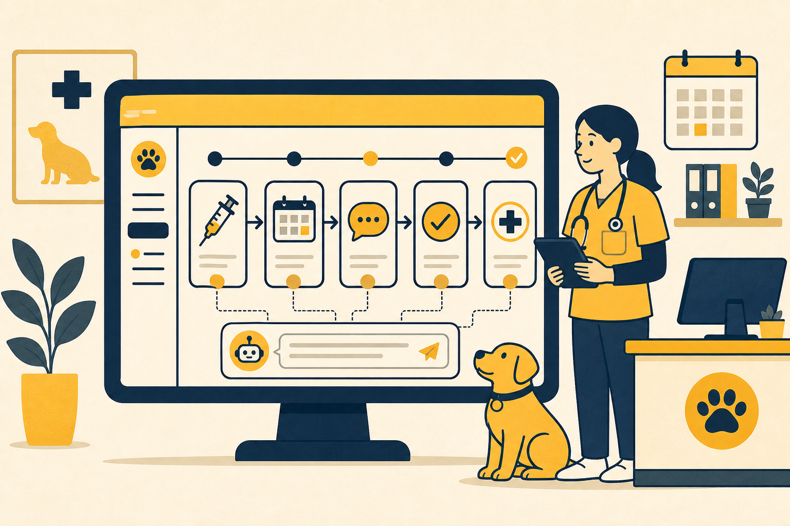 Automate Patient Follow Ups with Appointment Suggestions and Customer Messages