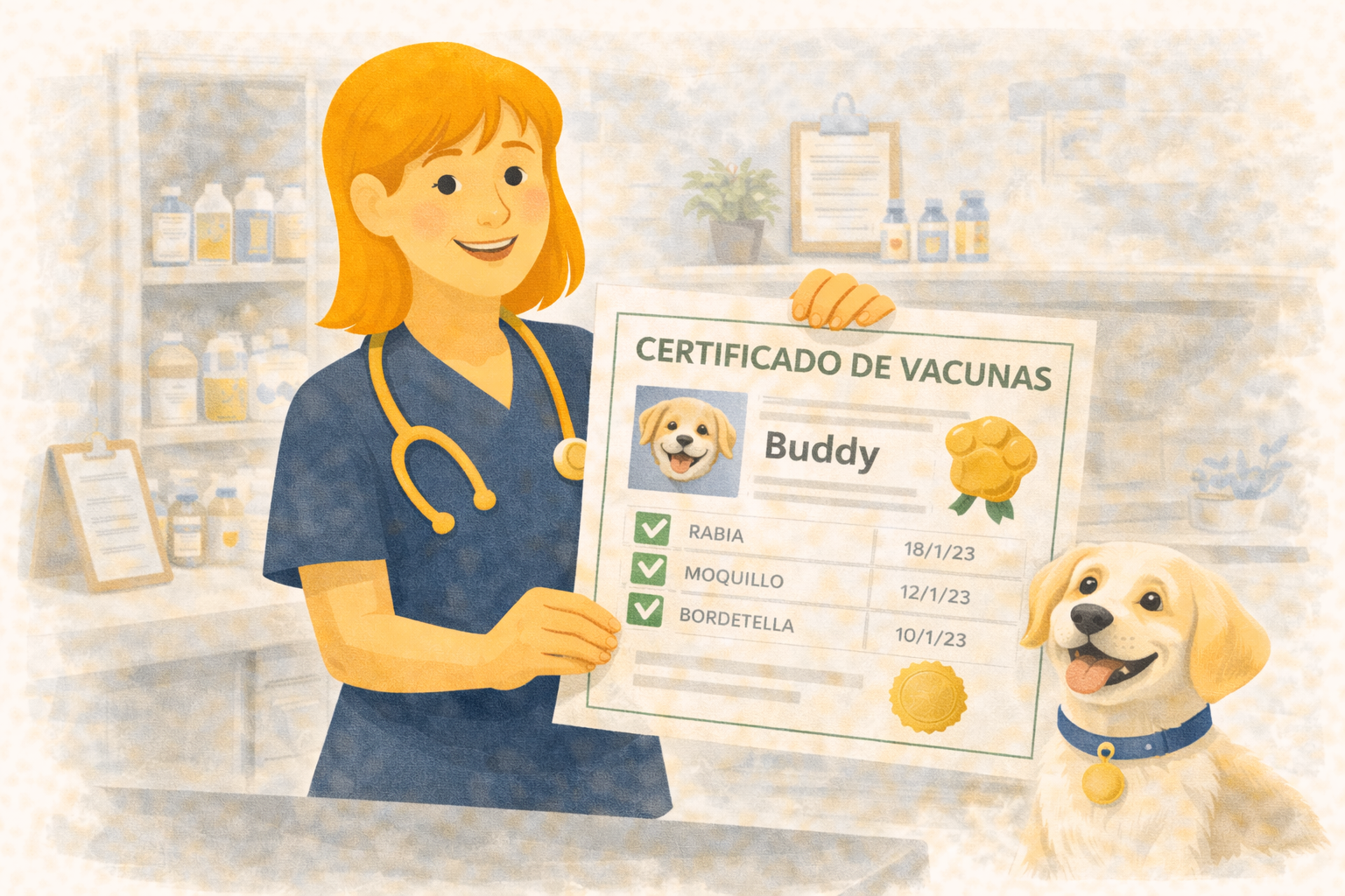 Certificados de Vacunación Instantáneos — Imprimibles, Compartibles y Siempre Correctos