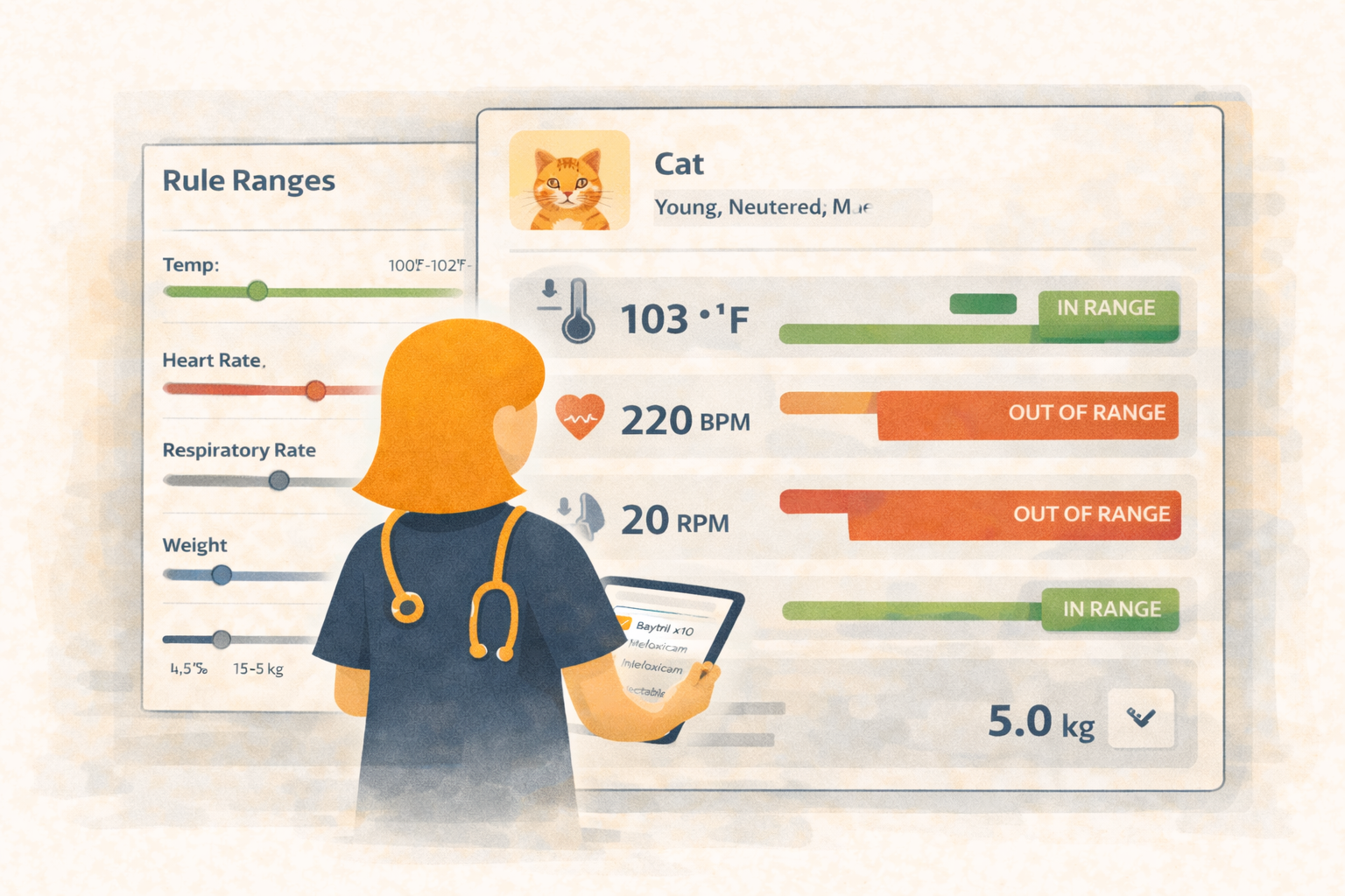 Keep Vitals Safe and Clear with Configurable Reference Ranges